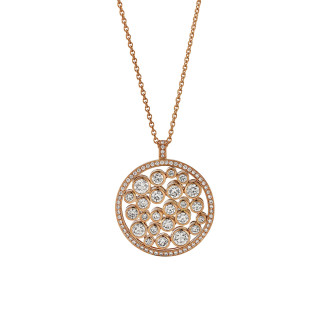 Bubble Anhänger mit Kette