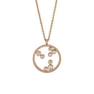 Bubble Anhänger mit Kette