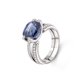Ring mit Ceylon-Spinell