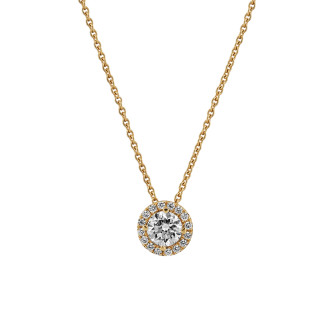 Halo Anhänger mit Kette