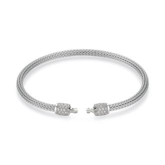 Classics Flex & Mesh Armband Pavé