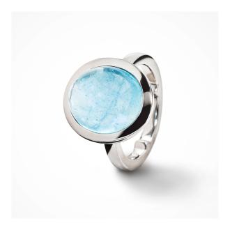 Bonbon Ring Aquamarin 