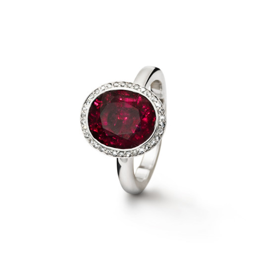 J. C. Osthues - Ring Rubellit Bonbon