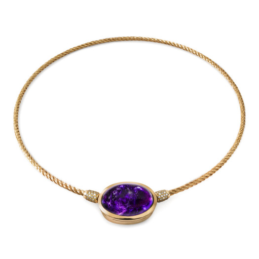 J. C. Osthues - Unikat-Schliesse Amethyst