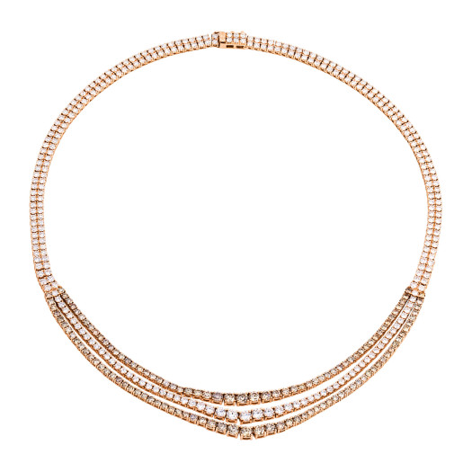 H. Krieger - Fancy Color Collier