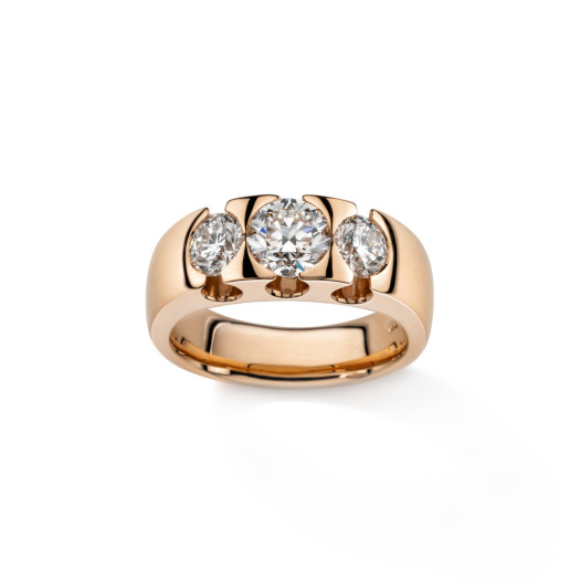 J. C. Osthues - Unikat-Ring "3 Stones"