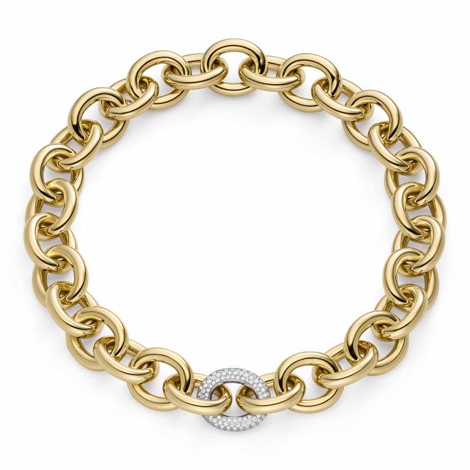 Collier "Eternelle 22" Pavé