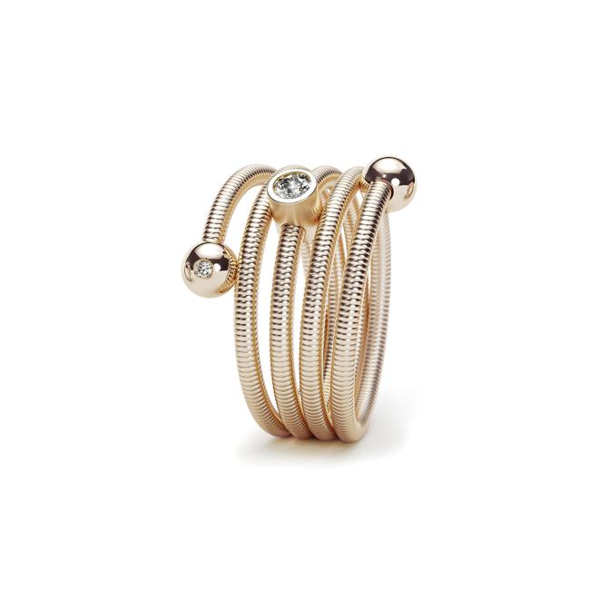 Colette C Embrace Ring 4-fach mit Fassung