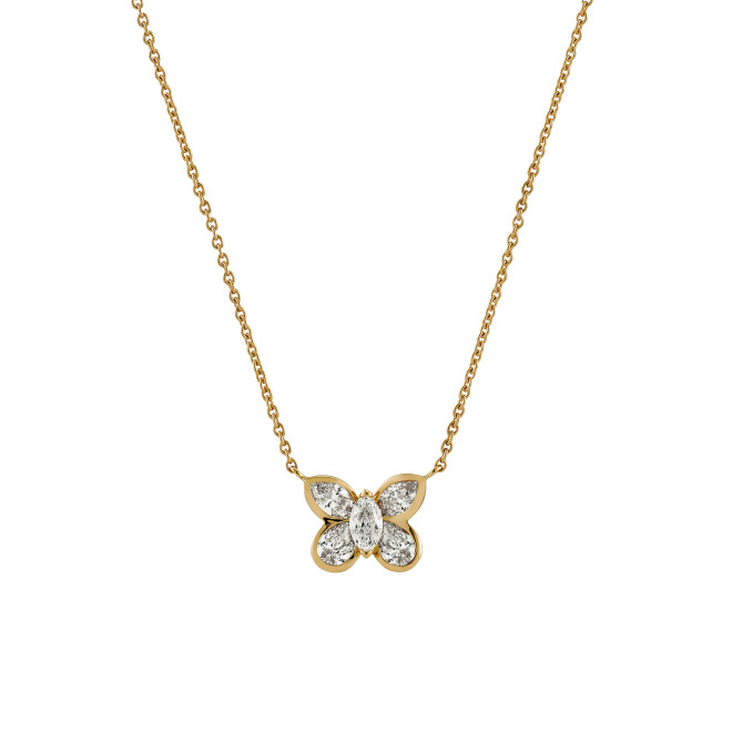 Butterfly Anhänger mit Kette