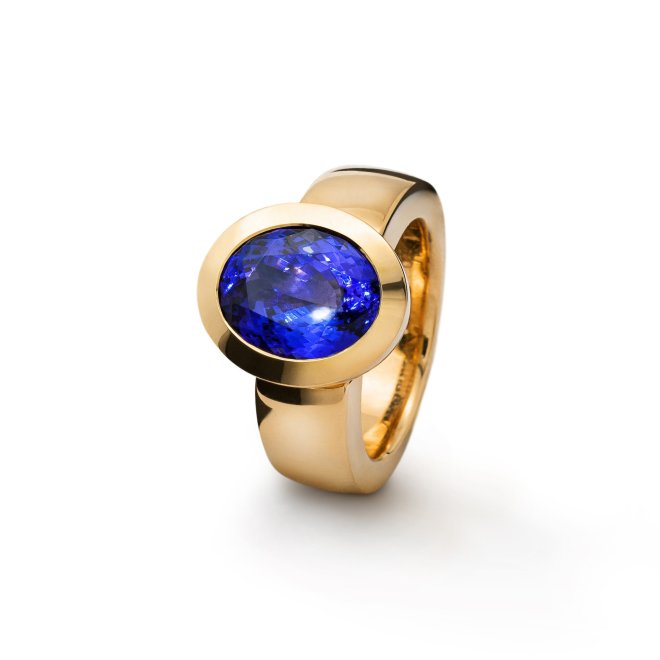 Ring Tansanit Candy