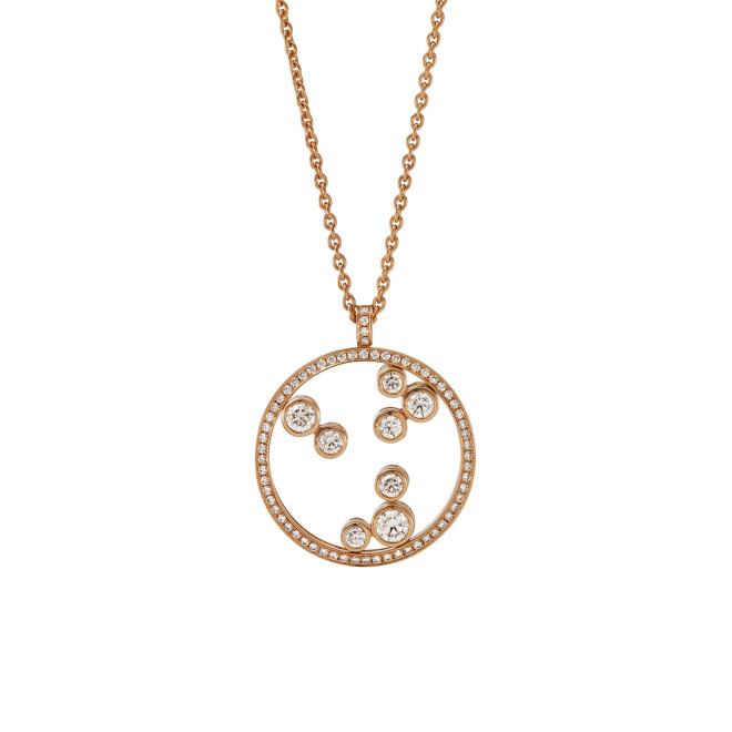 Bubble Anhänger mit Kette