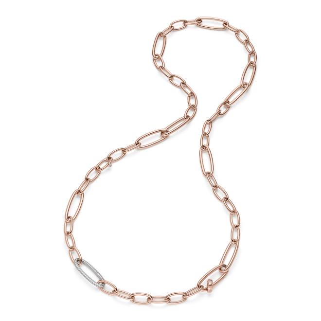 Halskette "Dorique 11 Pavé"