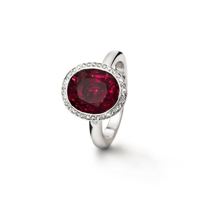 Ring Rubellit Bonbon