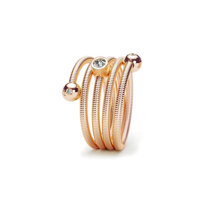 Colette C Embrace Ring 4-fach mit Fassung