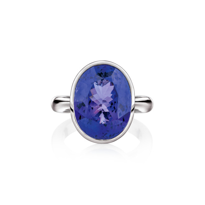 Tansanit Ring