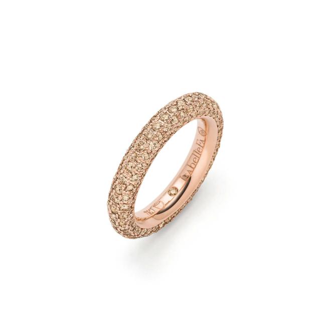 Ring "Rotonde 4,5" Pavé