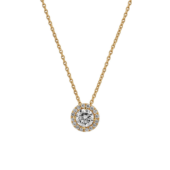 Halo Anhänger mit Kette