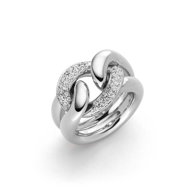 Ring "Duchesse 15" Pavé