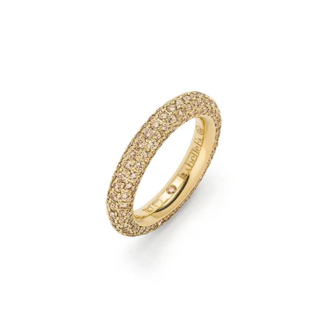 Ring "Rotonde 4,5" Pavé