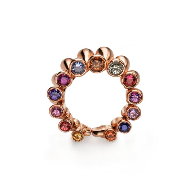 Unikat-Ring Saphir