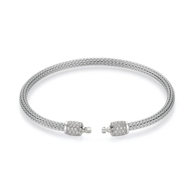 Classics Flex & Mesh Armband Pavé