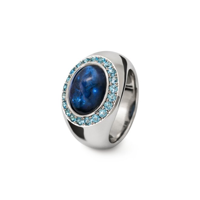 Unikat-Ring Saphir